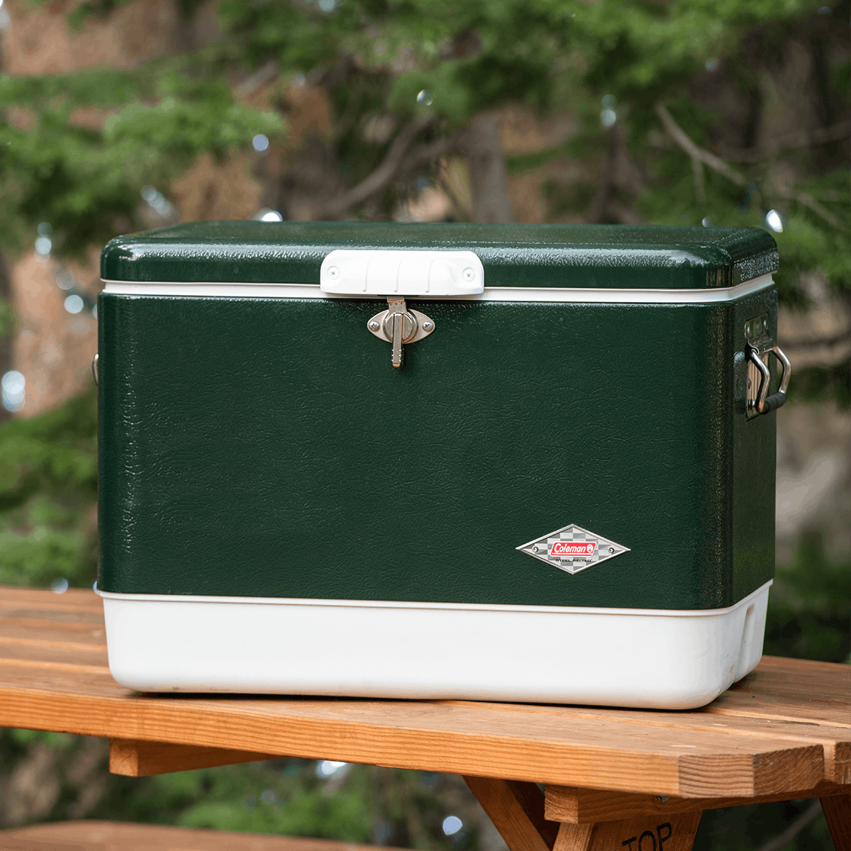 Vintage 54-Quart Steel Belted® Cooler, Green