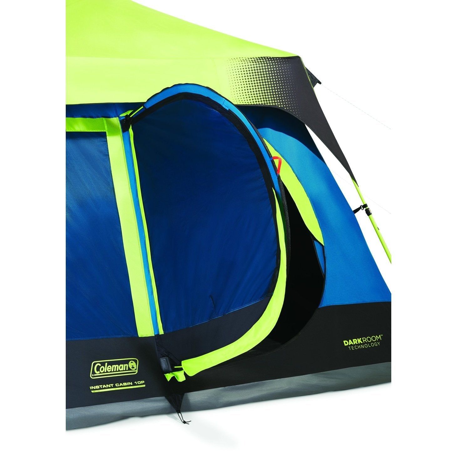 10-Person Dark Room Instant Cabin Tent with Rainfly Tents by Coleman | campsifu