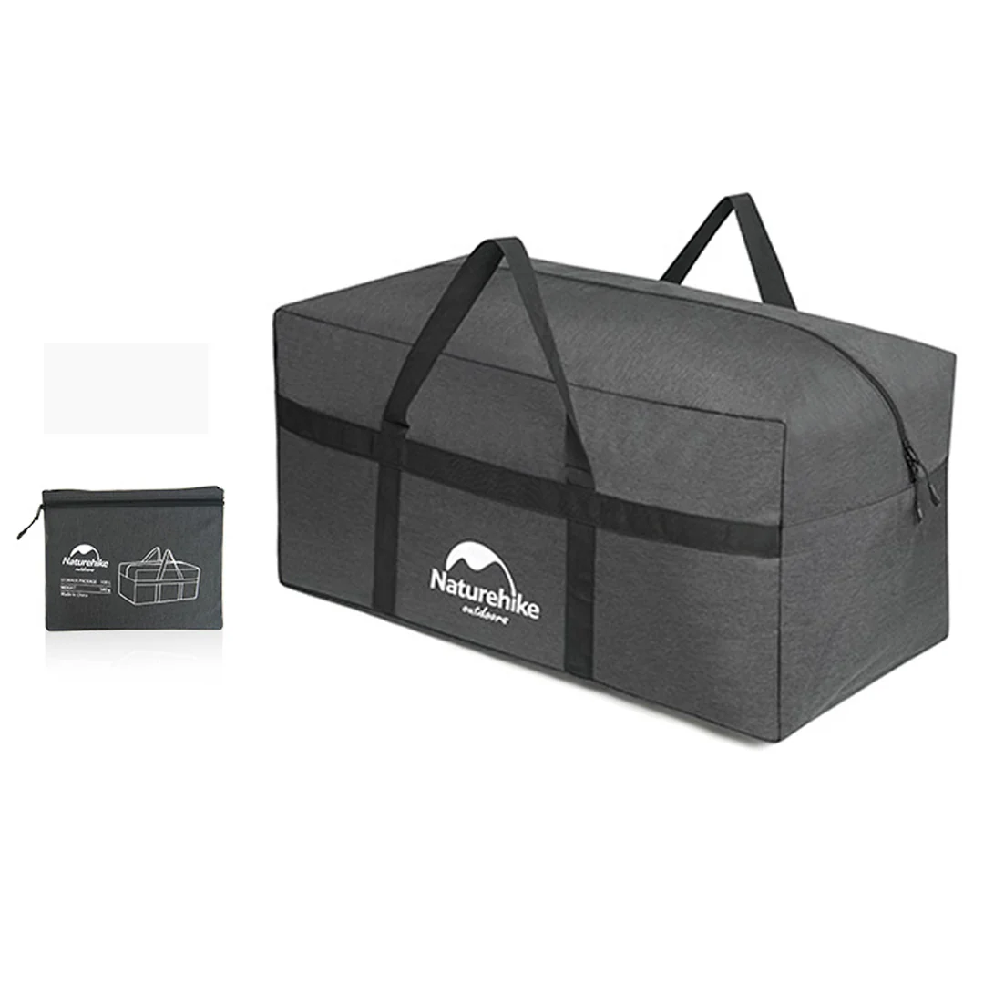 100L Outdoor Storage Bag Dark Grey Carry Cases by Naturehike | campsifu