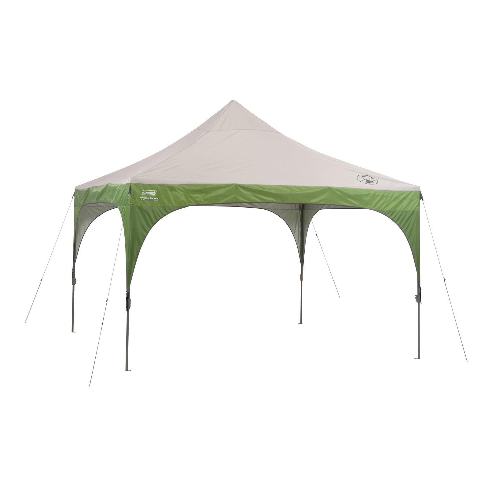 12 x 12 Canopy Sun Shelter with Instant Setup, Green Shelters by Coleman | campsifu