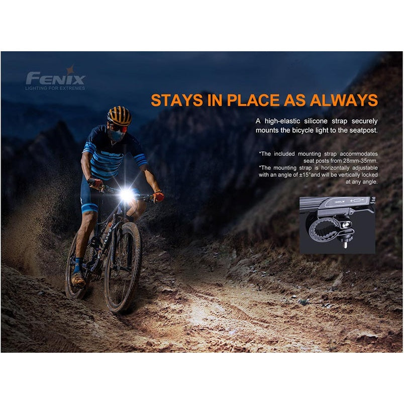 FENIX BC26R 1600L BIKE LIGHT + BC05R V2.0 SET boatyardmalaysia