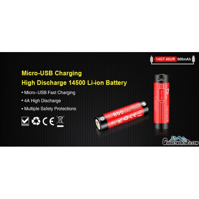 14500 800mah Battery 14GT-80UR boatyardmalaysia