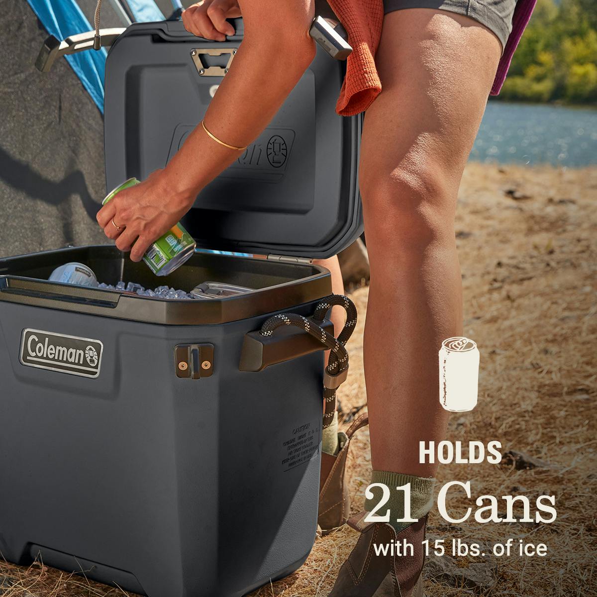 Convoy™ Series 28-Quart Portable Cooler, Dark Storm