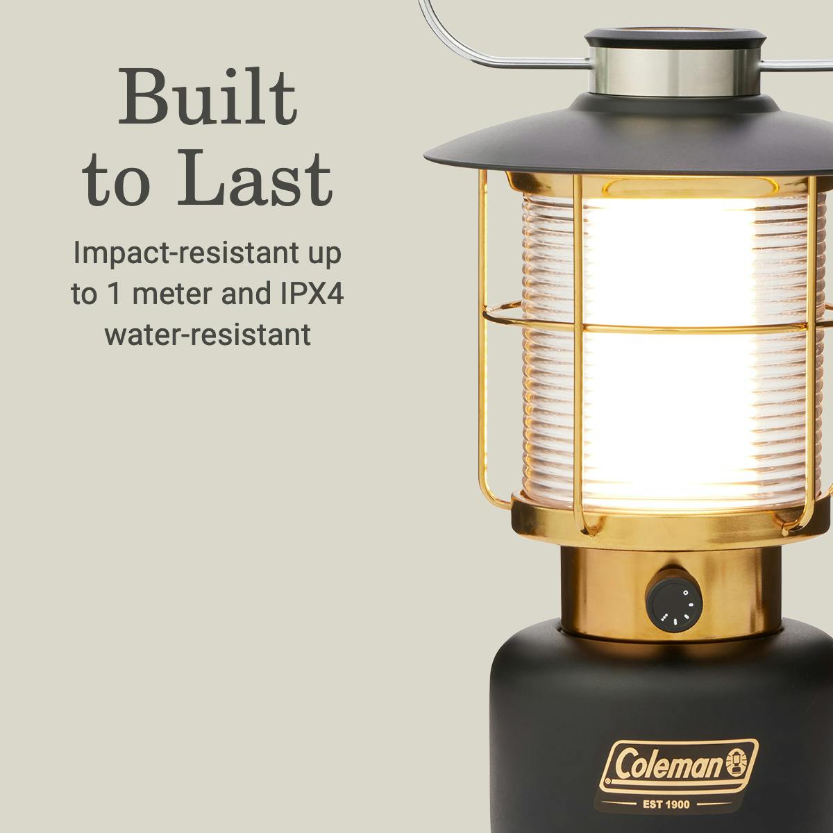 1900 Collection™ 600 Lumen LED Lantern Lanterns by Coleman | campsifu