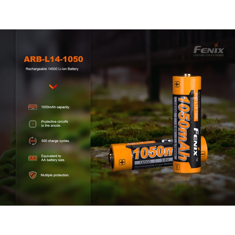 ARB-L14-1050 1050mah 14500 boatyardmalaysia