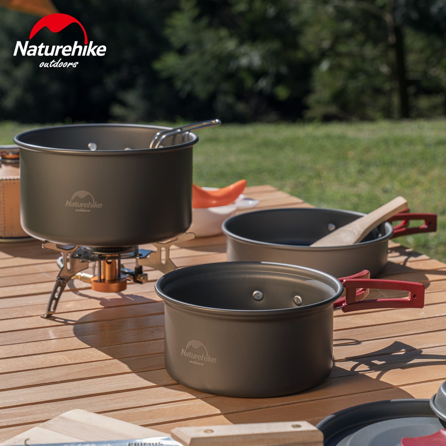 2-3 People Camping Carbon Cookware Cooksets by Naturehike | campsifu