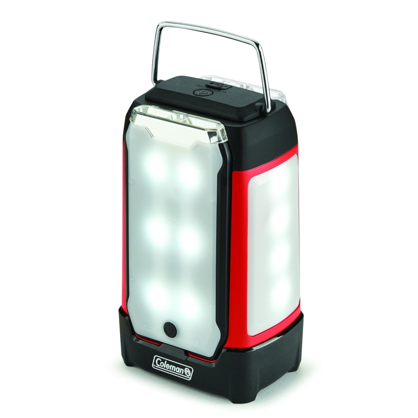 2-panel 400 Lumen Lantern, Red Lanterns by Coleman | campsifu