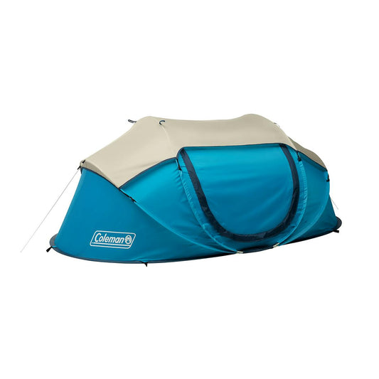 2-Person Camp Burst™ Pop-Up Tent, Scuba Blue Tents by Coleman | campsifu