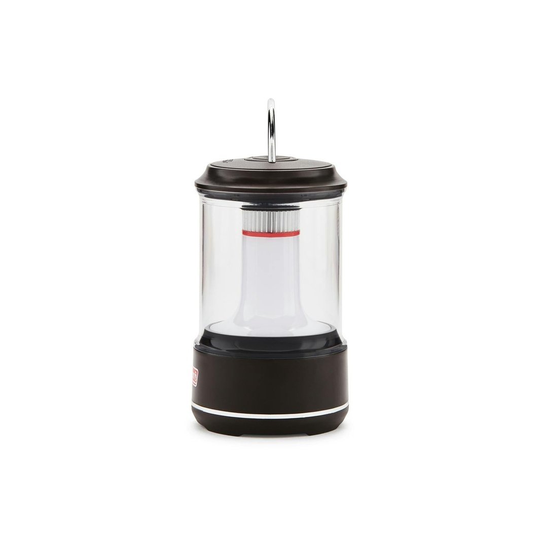 200 Lumens Mini LED Lantern with BatteryGuard™, Black Lanterns by Coleman | campsifu