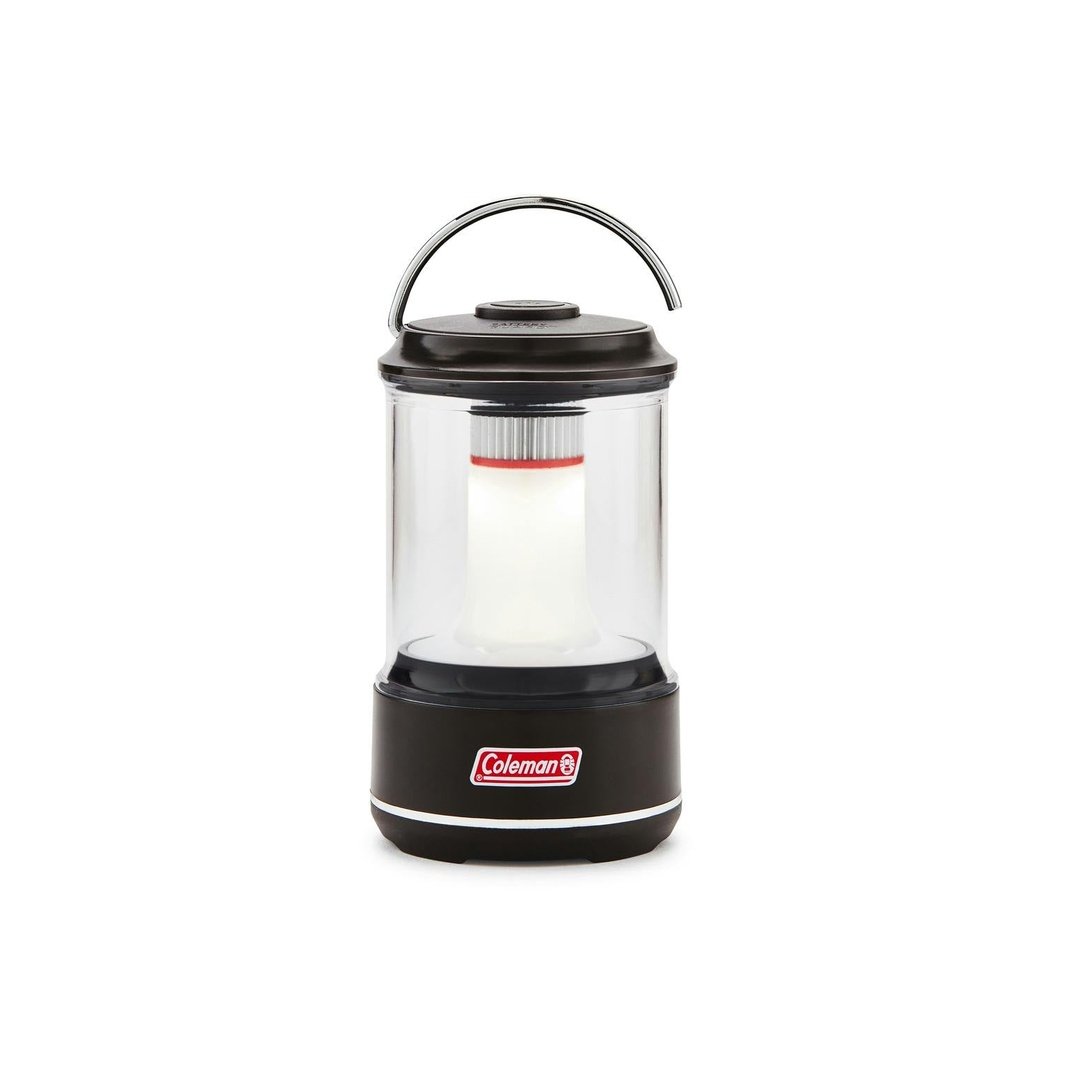 200 Lumens Mini LED Lantern with BatteryGuard™, Black Lanterns by Coleman | campsifu