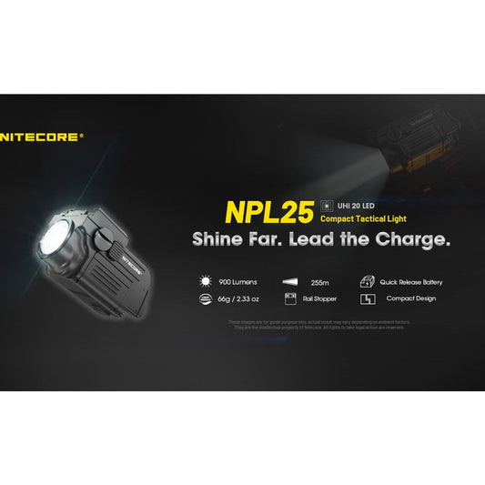 NITECORE NPL25 900L WEAPON LIGHT boatyardmalaysia