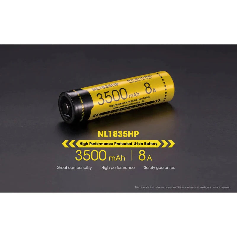 NITECORE 18650 3500MAH LOW TEMPERATURE BATTERY NL1835LTHP boatyardmalaysia