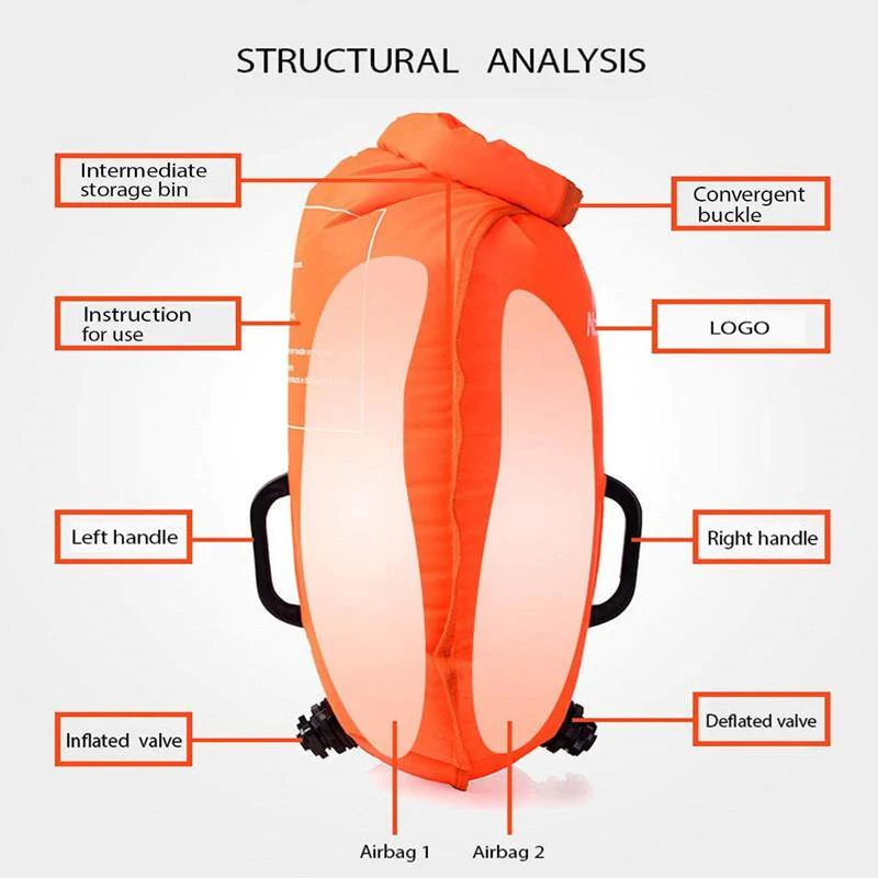 28L High Visible Safety Dry Bag** Backpacks by Naturehike | campsifu