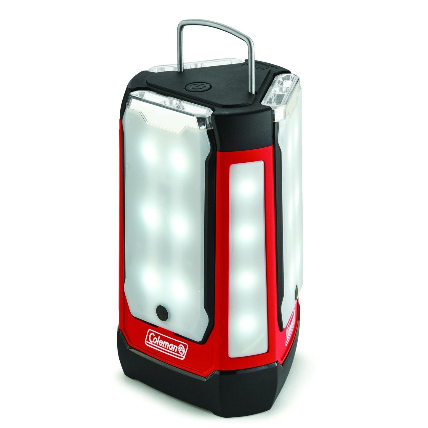 3-panel 600 Lumen Lantern, Red Lanterns by Coleman | campsifu