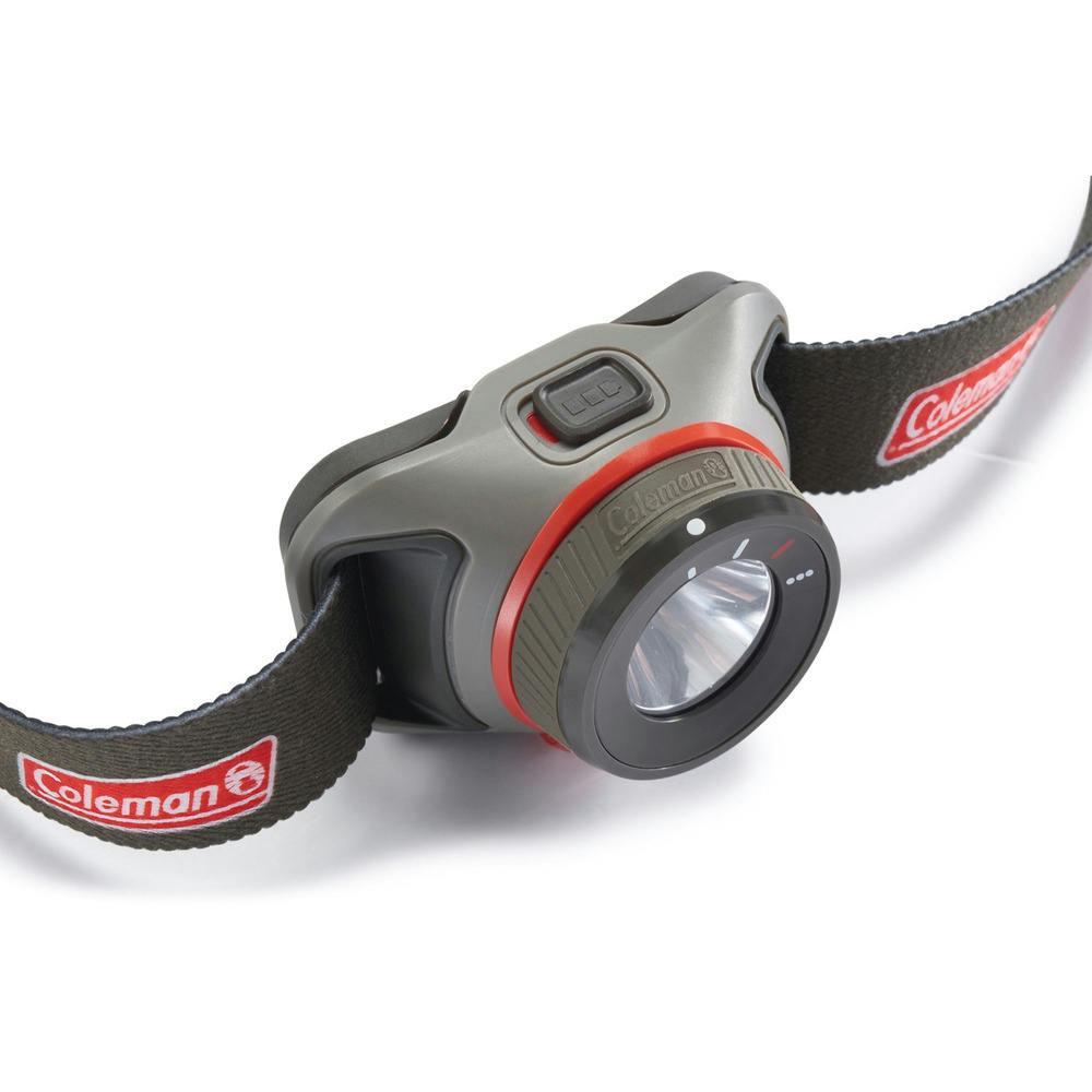 300 Lumens LED Headlamp with BatteryGuard™, Black Headlamps by Coleman | campsifu