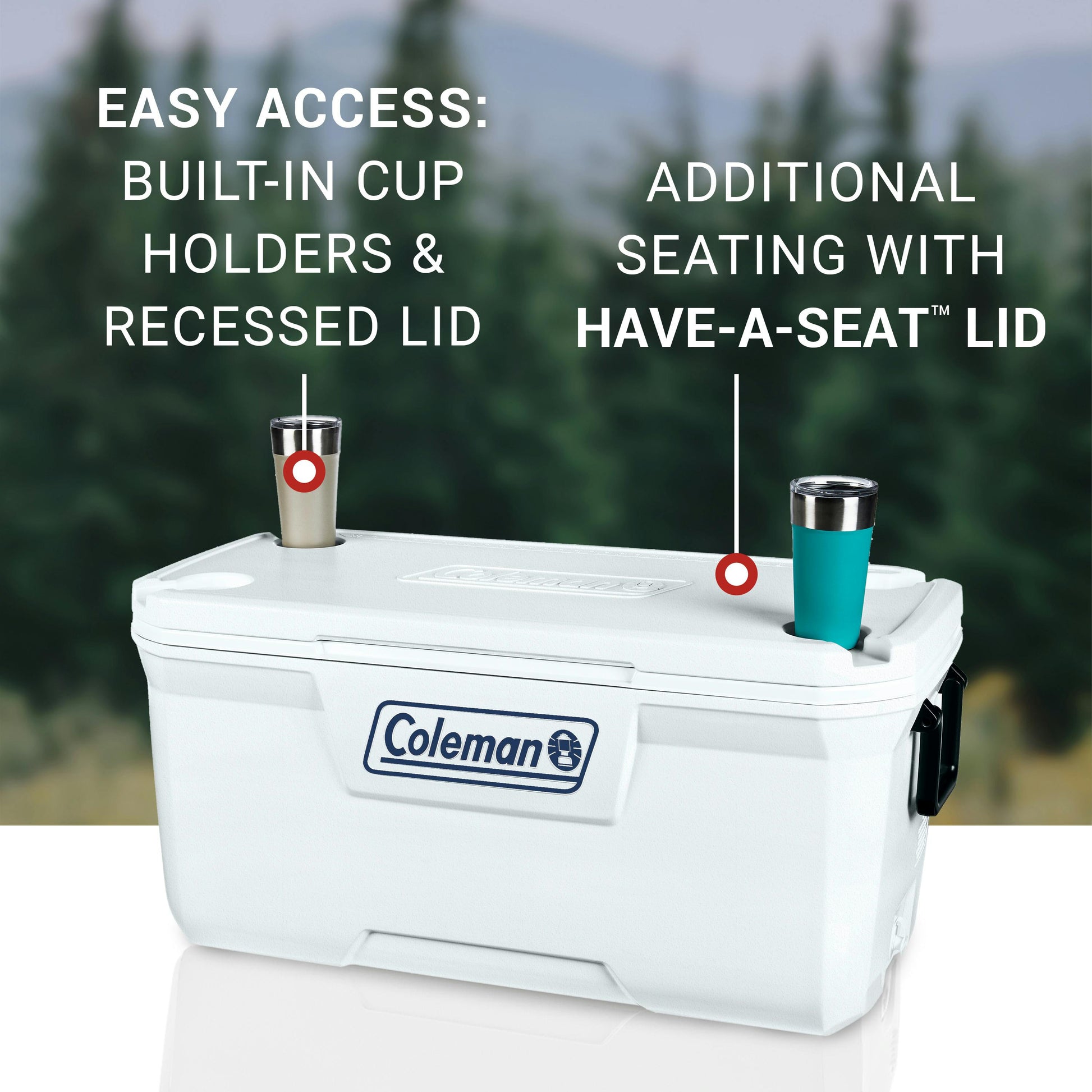 316 Series™ 120-Quart Marine Hard Cooler, Rock Hard Coolers by Coleman | campsifu