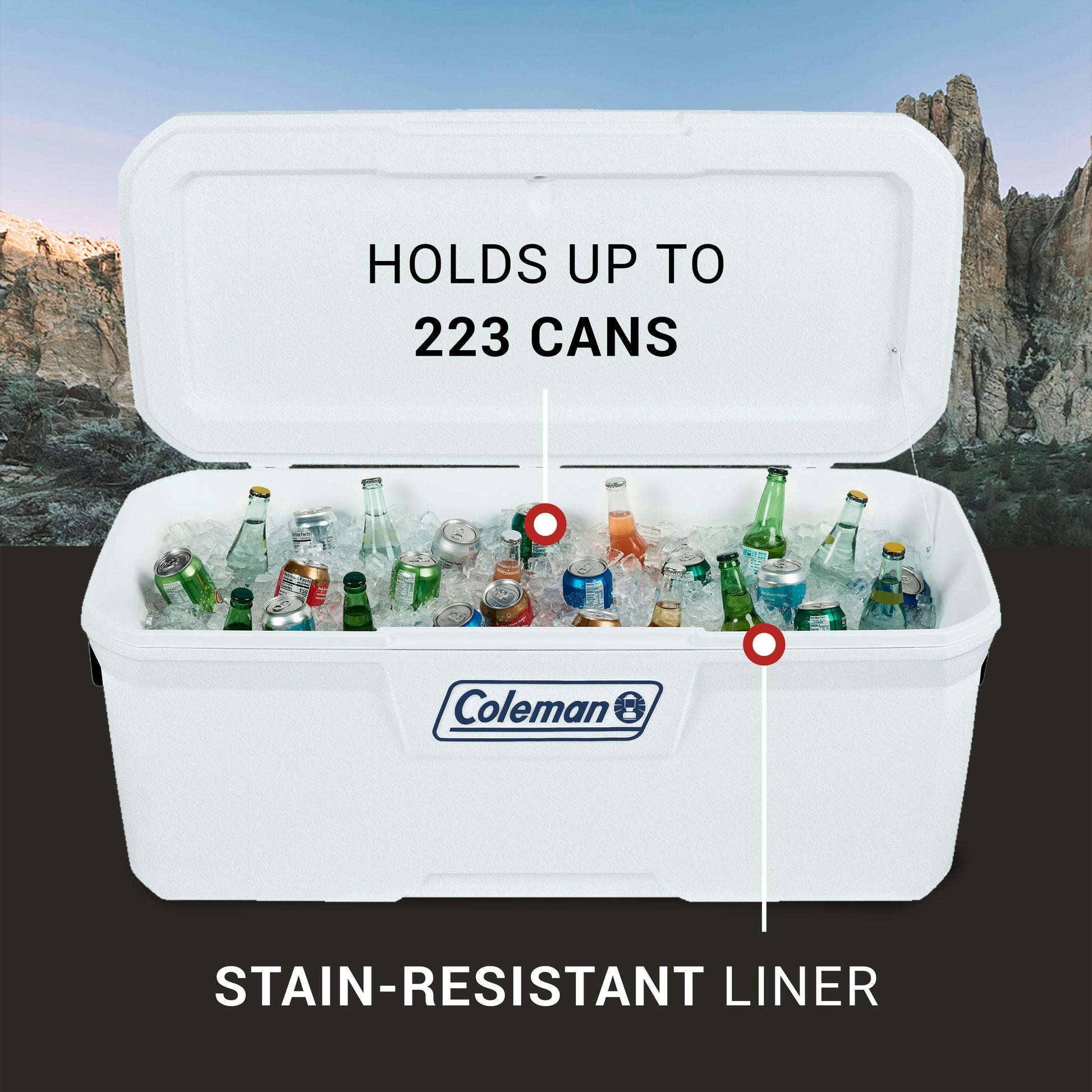 316 Series™ 150-Quart Marine Hard Cooler Hard Coolers by Coleman | campsifu