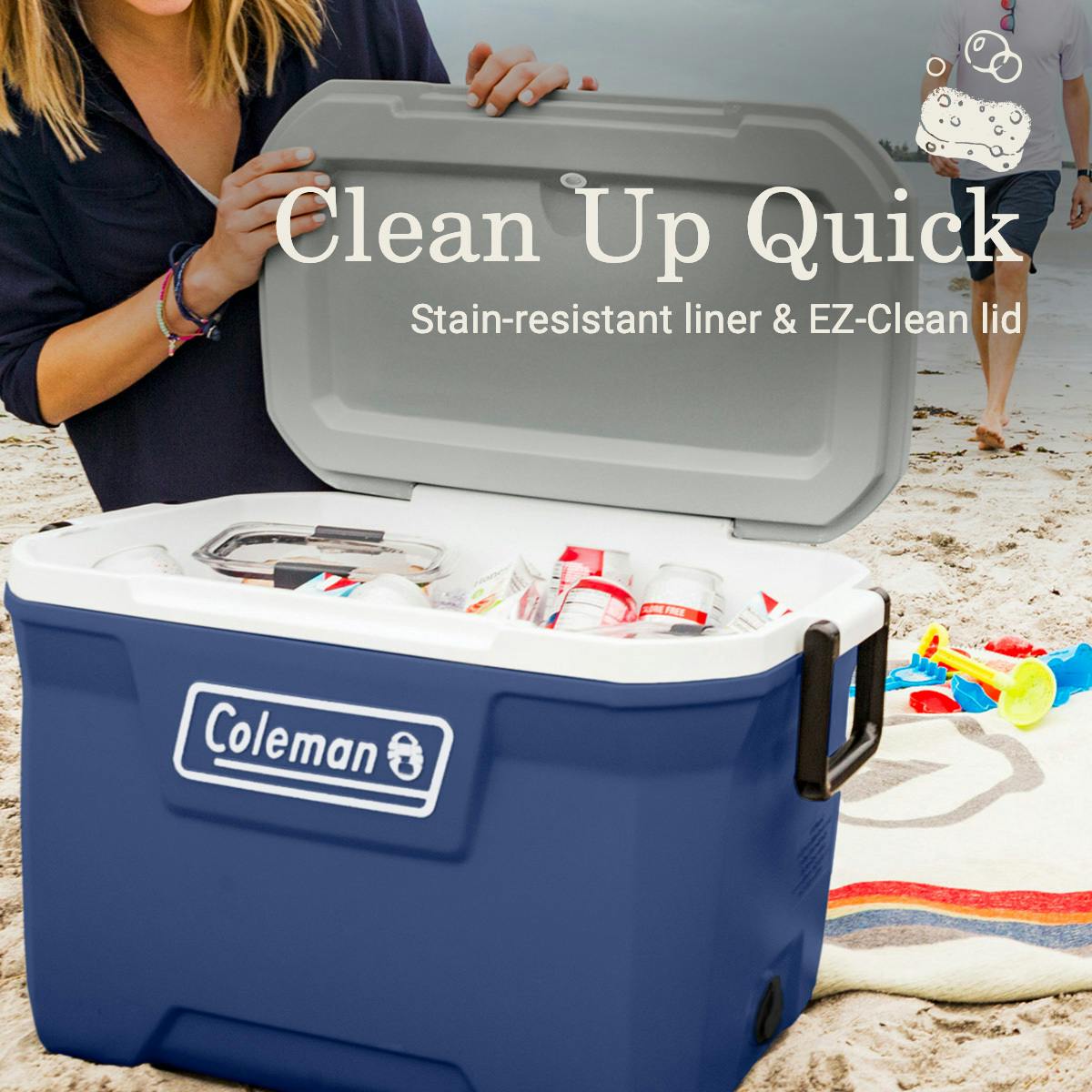 316 Series™ 52-Quart Hard Cooler, Twilight Hard Coolers by Coleman | campsifu