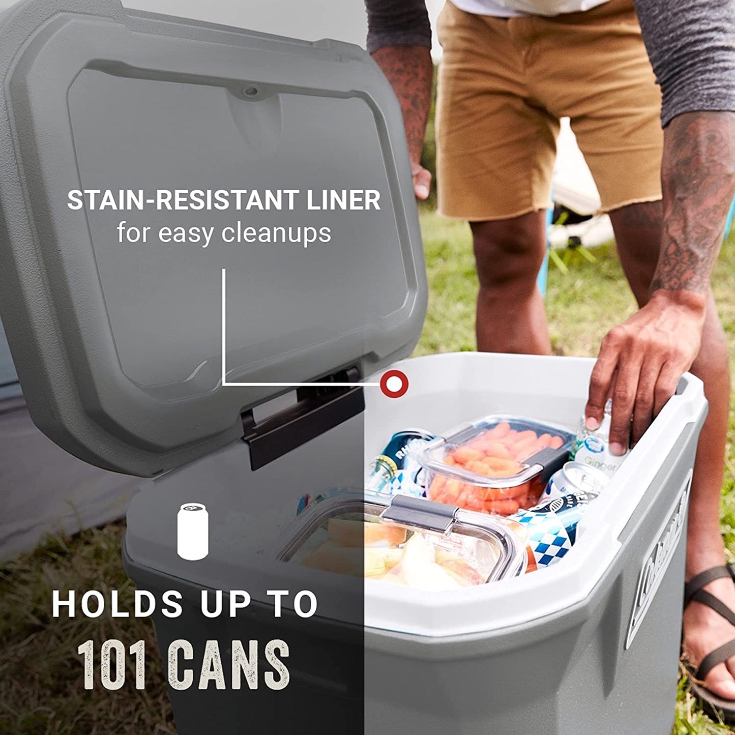 316 Series™ 65-Quart Wheeled Cooler Hard Coolers by Coleman | campsifu