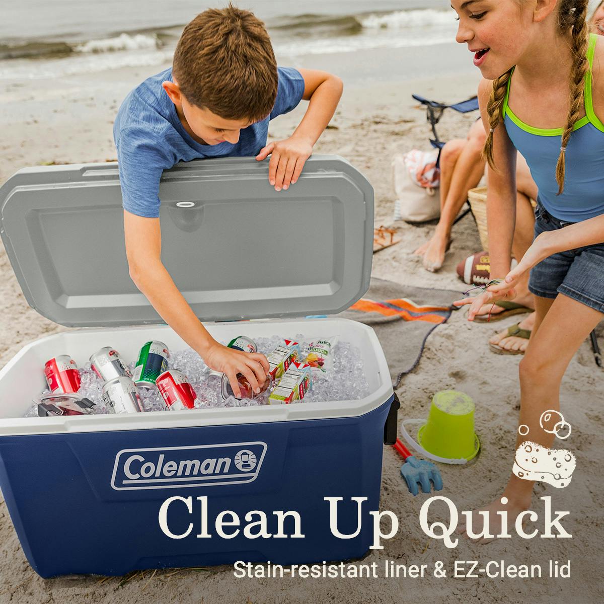 316 Series™ 70-Quart Hard Cooler, Twilight Hard Coolers by Coleman | campsifu