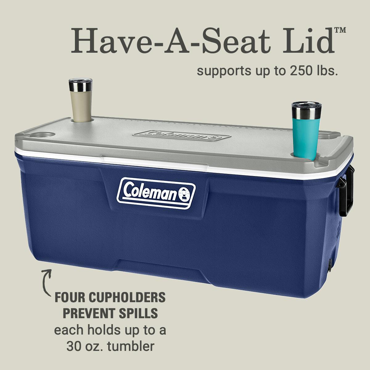 316 Series™150-Quart Hard Cooler, Twilight Hard Coolers by Coleman | campsifu