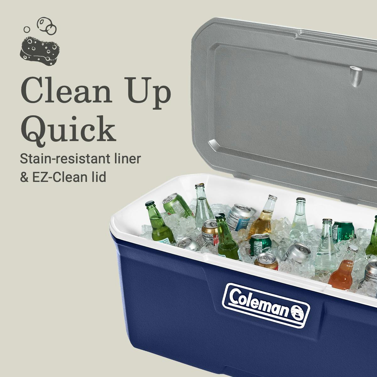 316 Series™150-Quart Hard Cooler, Twilight Hard Coolers by Coleman | campsifu