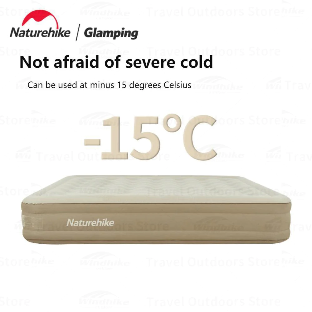 36cm Inflatable Mattress Built-In Pump Air Mattresses by Naturehike | campsifu