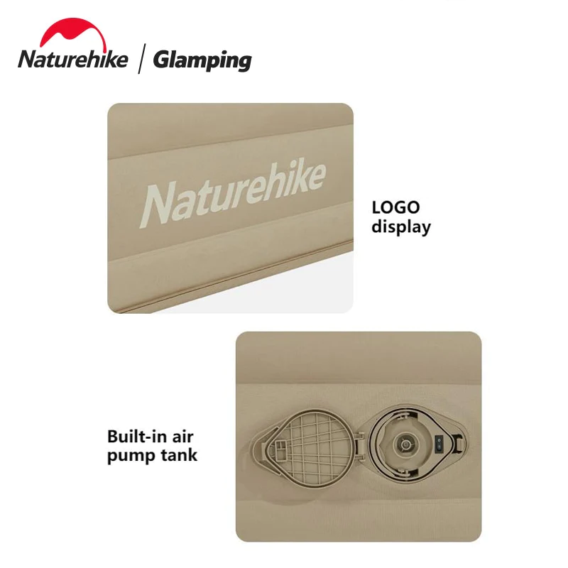 36cm Inflatable Mattress Built-In Pump Air Mattresses by Naturehike | campsifu