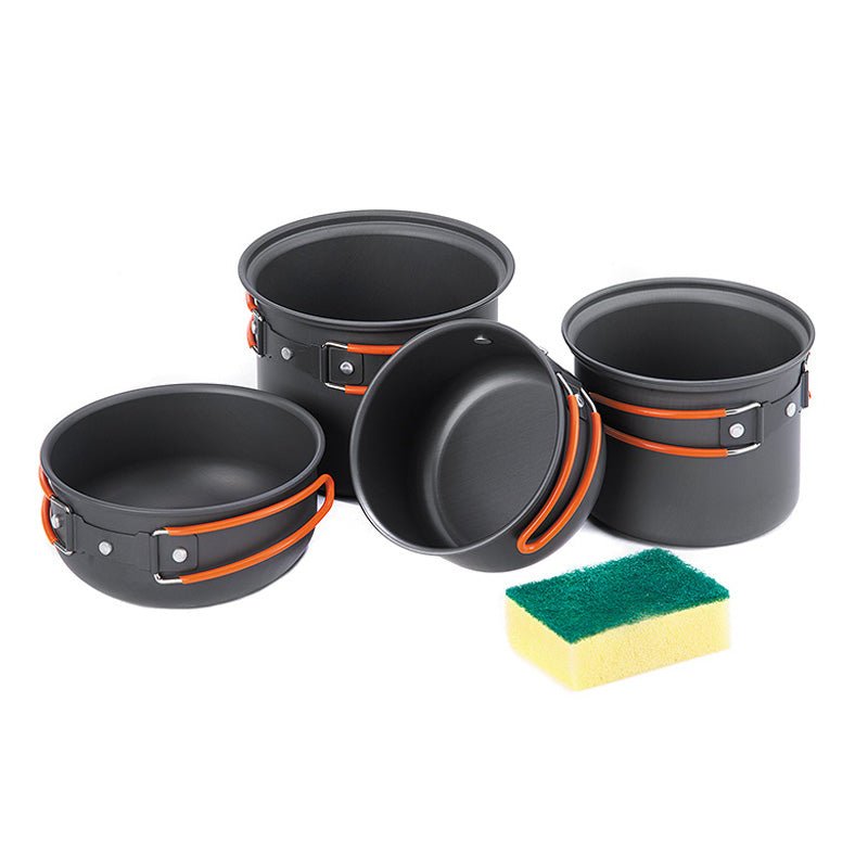 4-in-1 Camping Pot Set Cooksets by Naturehike | campsifu