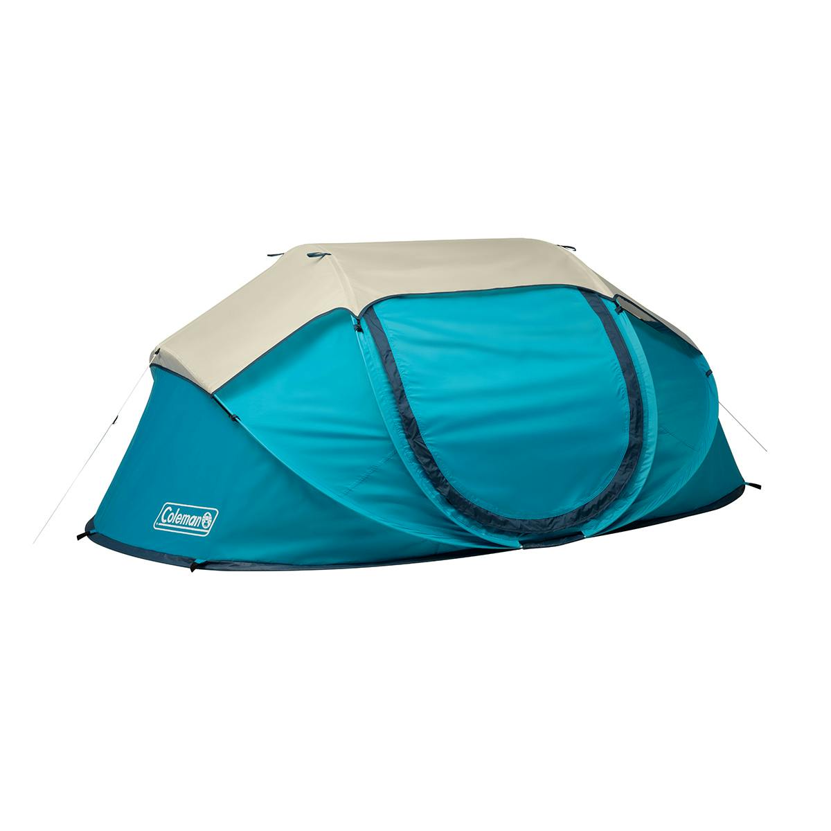 4-Person Camp Burst™ Pop-Up Tent, Scuba Blue Tents by Coleman | campsifu