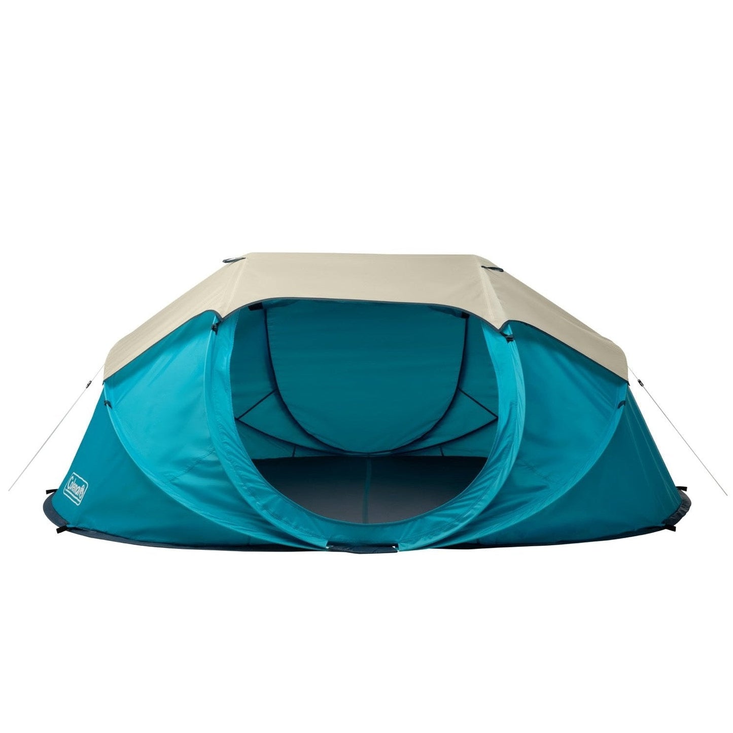 4-Person Camp Burst™ Pop-Up Tent, Scuba Blue Tents by Coleman | campsifu