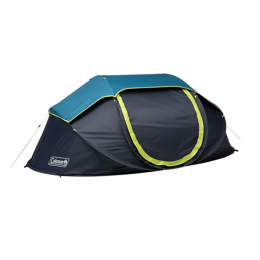 4-Person Camp Burst™ Pop-Up Tent with Dark Room™ Technology Tents by Coleman | campsifu