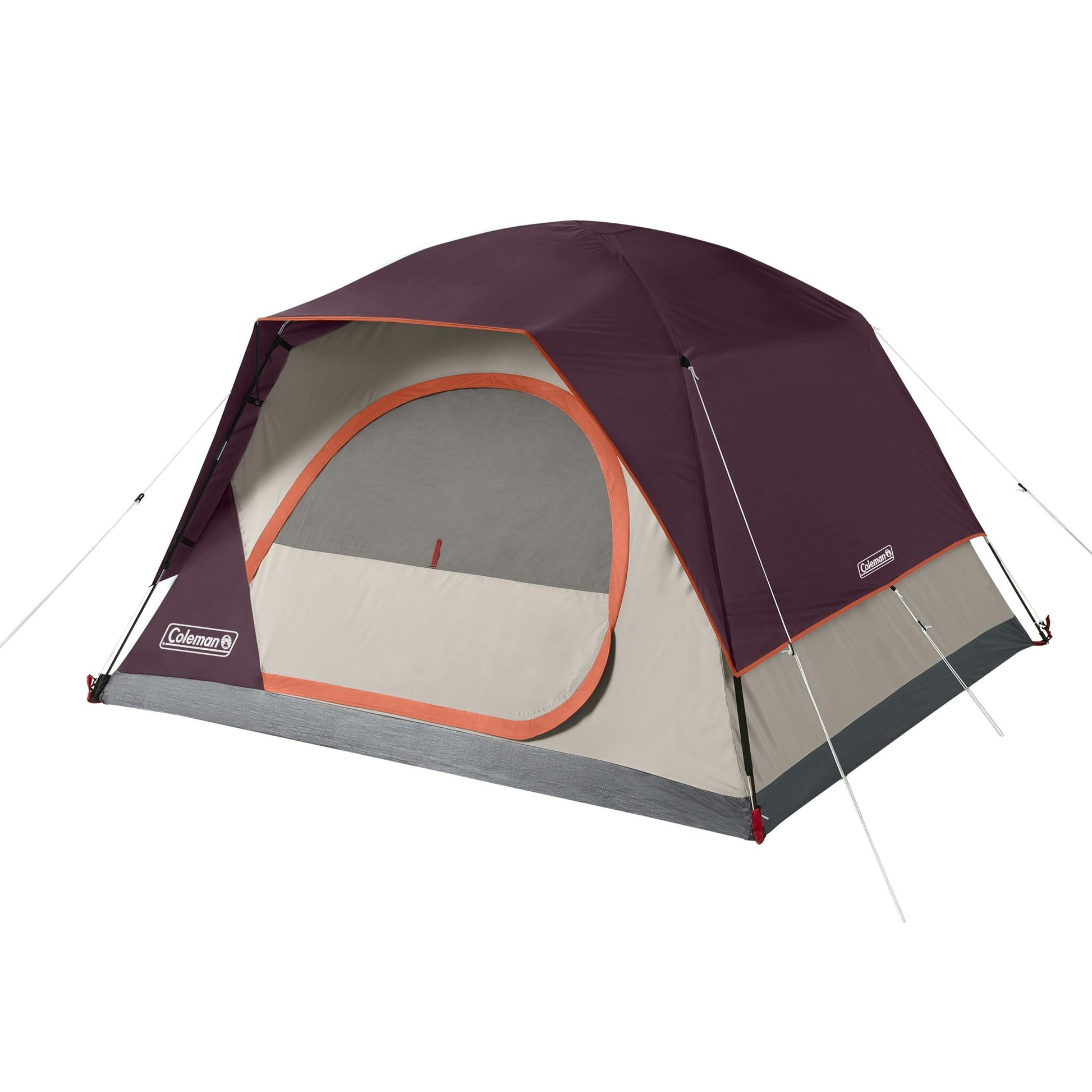 4-Person Skydome™ Camping Tent, Blackberry Tents by Coleman | campsifu