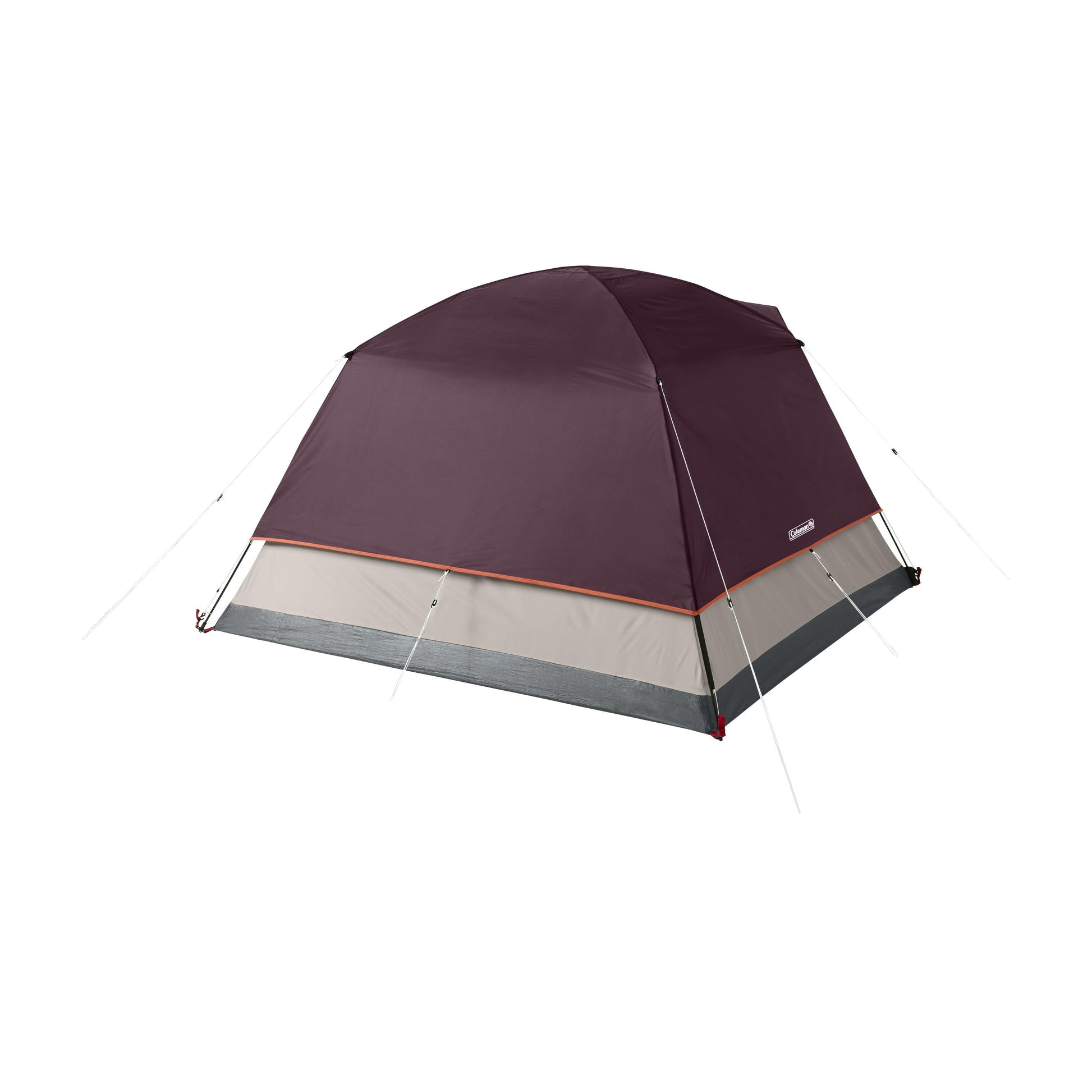 4-Person Skydome™ Camping Tent, Blackberry Tents by Coleman | campsifu