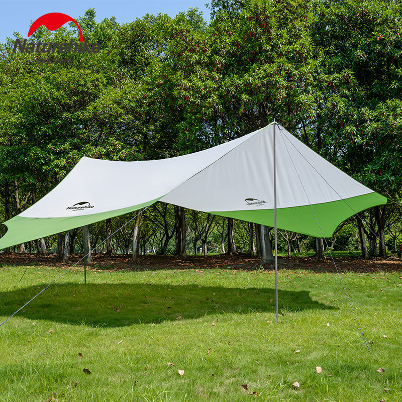 4 Section 2 Meters Steel Canopy Poles - 2 pcs Silver Tent Accessories by Naturehike | campsifu