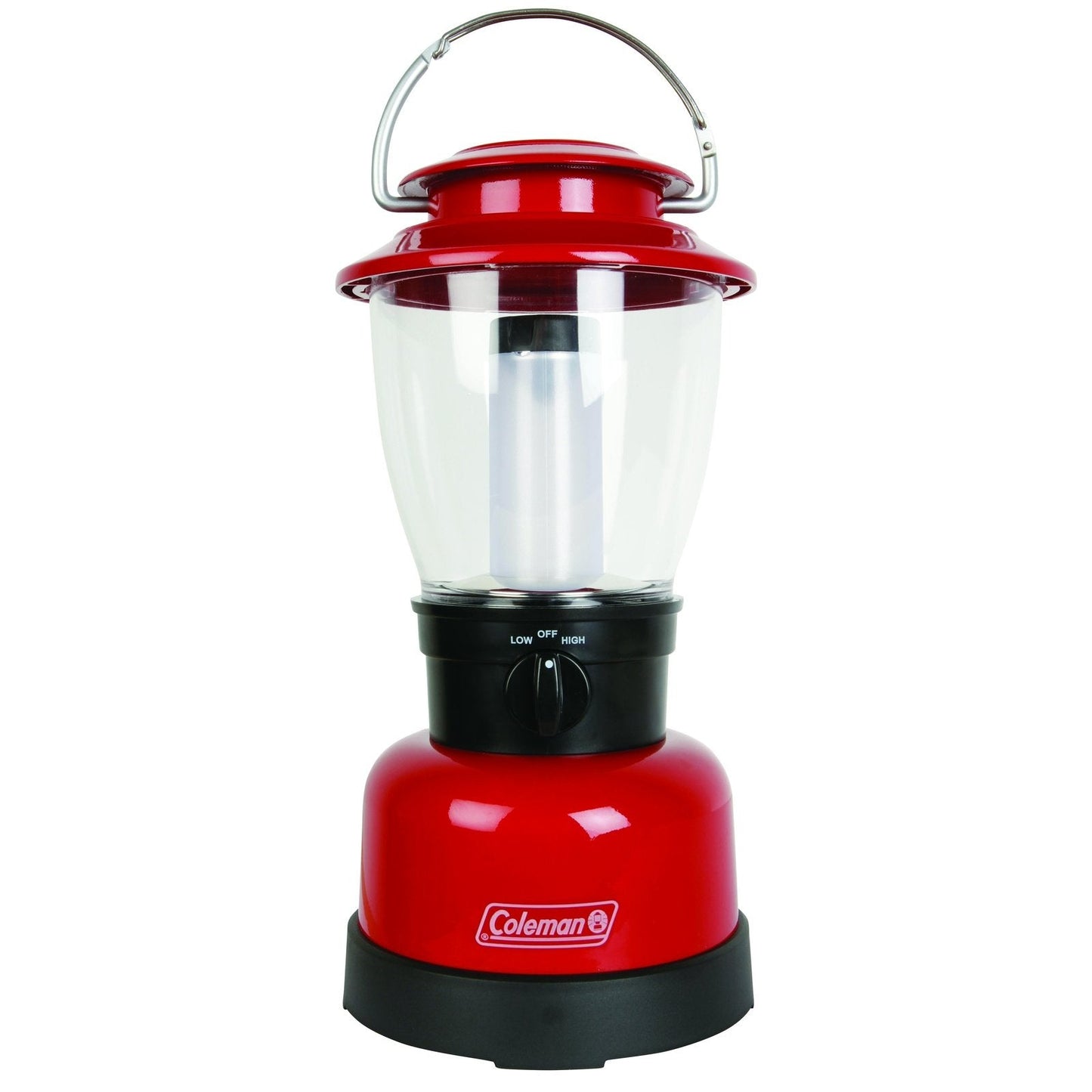 400 Lumens Personal LED Lantern with 4D Battery, Red Lanterns by Coleman | campsifu