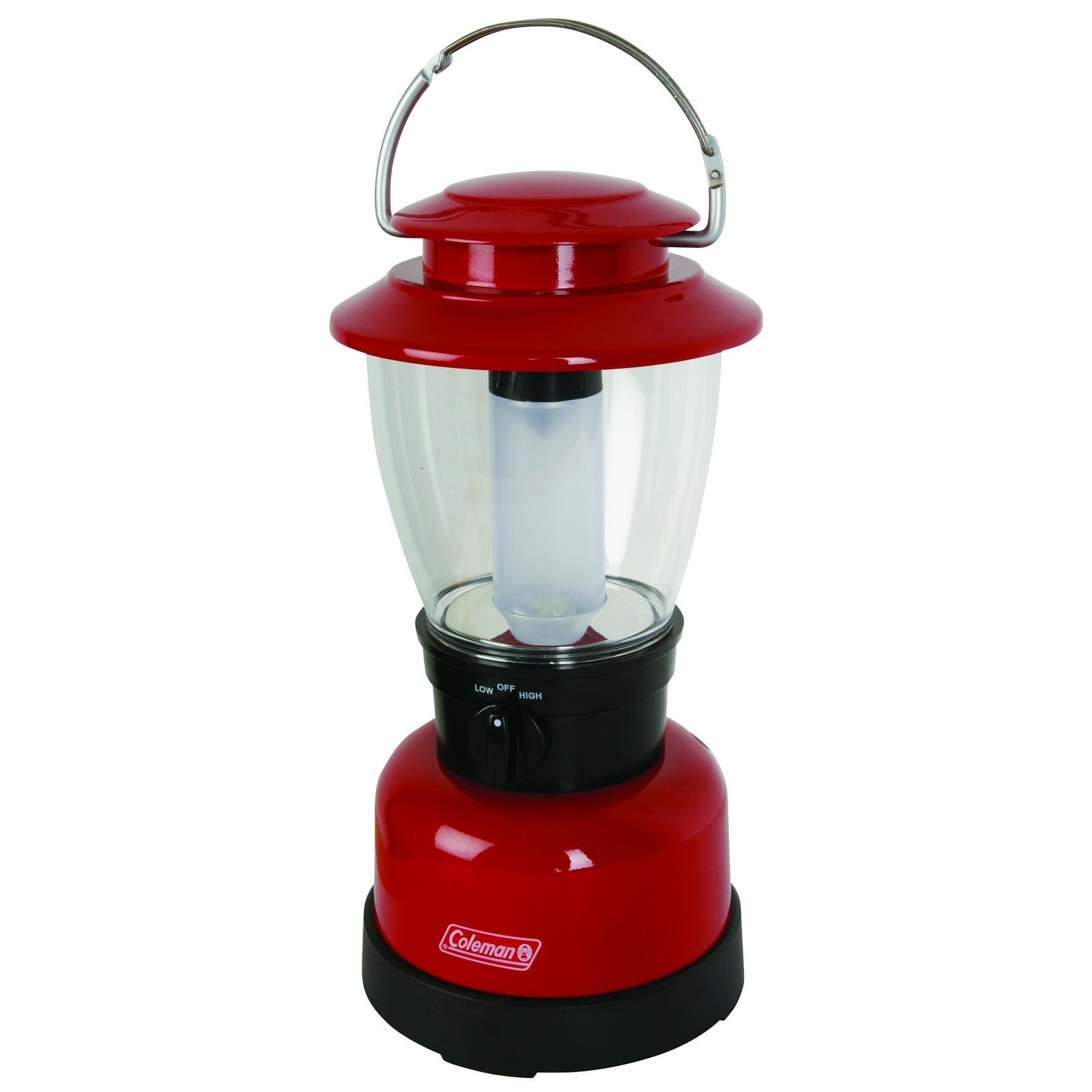 400 Lumens Personal LED Lantern with 4D Battery, Red Lanterns by Coleman | campsifu