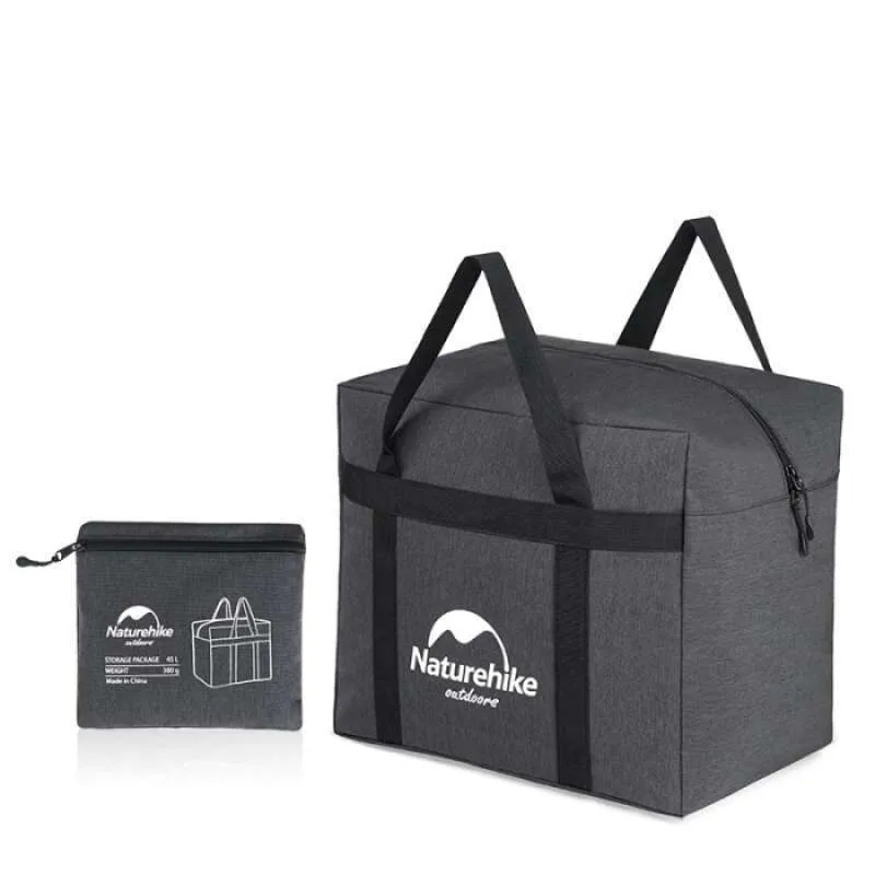 45L Outdoor Storage Bag Dark Grey Carry Cases by Naturehike | campsifu