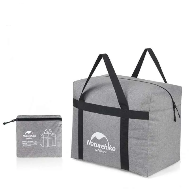 45L Outdoor Storage Bag Light Grey Carry Cases by Naturehike | campsifu