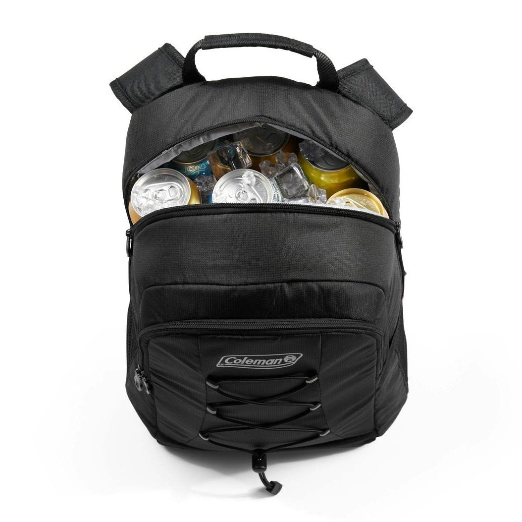 CHILLER™ 28-Can Soft-Sided Backpack Cooler, Black