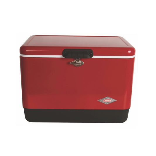 Vintage 54-Quart Steel Belted® Cooler, Red