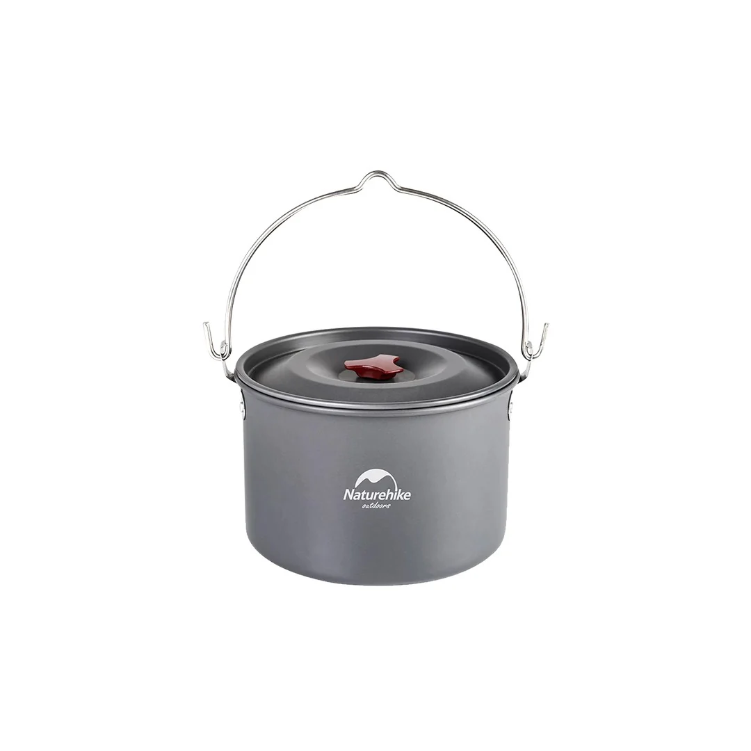 4L Picnic Hanging Pot Grey Cooksets by Naturehike | campsifu