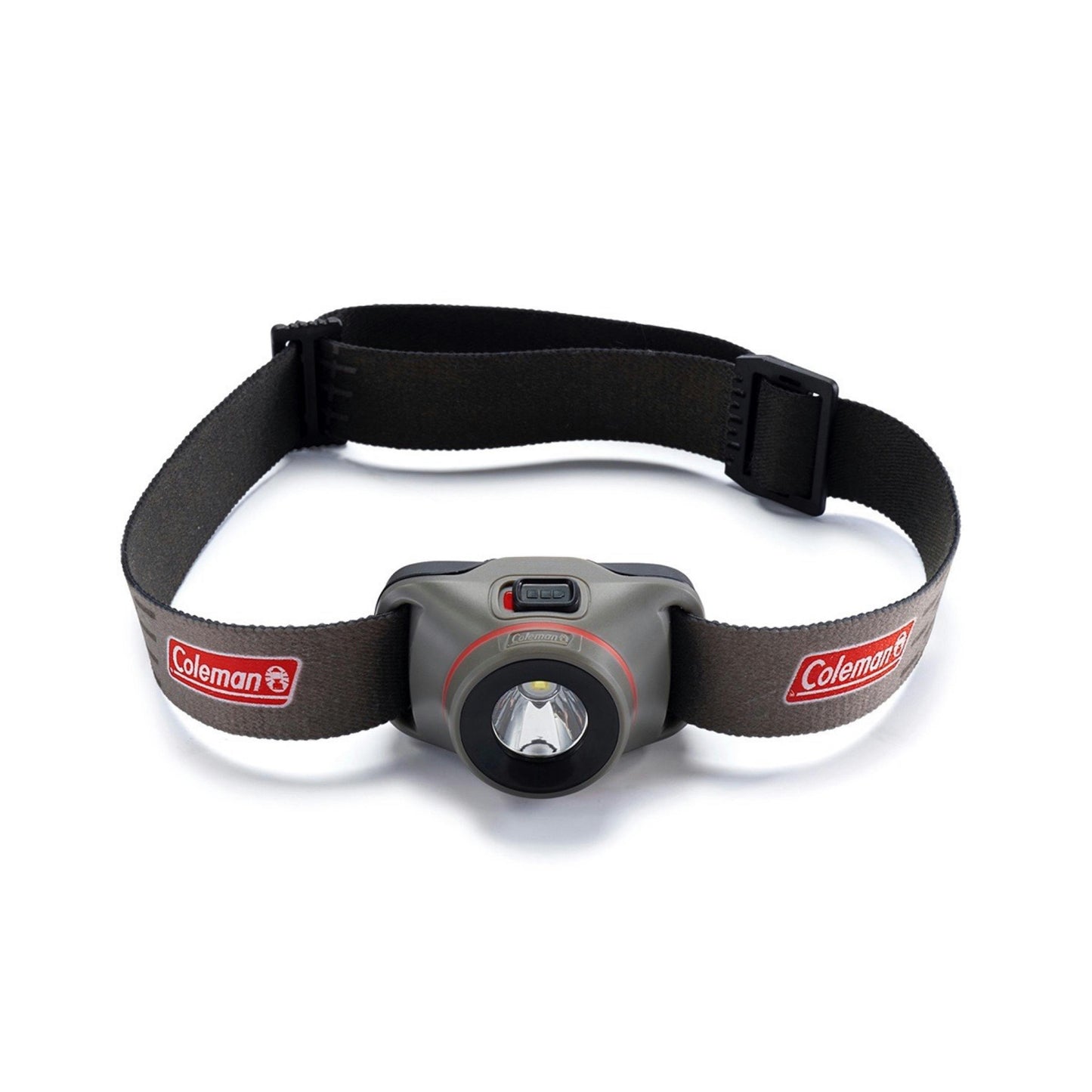 50 Lumens LED Headlamp with BatteryGuard, Black/Red Headlamps by Coleman | campsifu