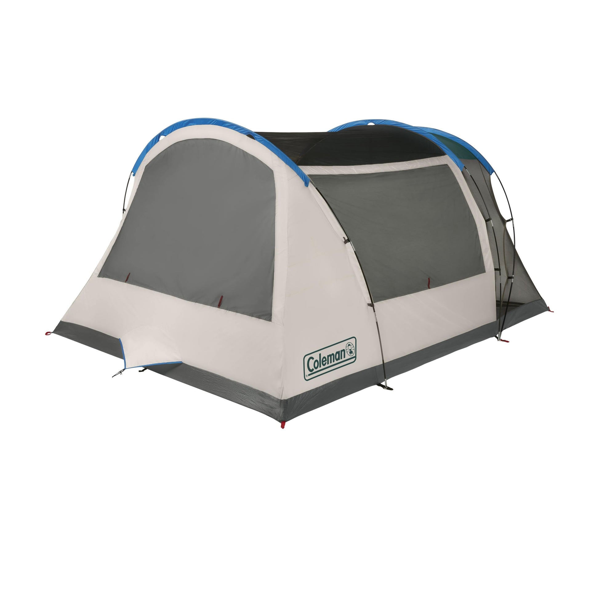 6-Person Cabin Tent with Screened Porch, Evergreen Tents by Coleman | campsifu