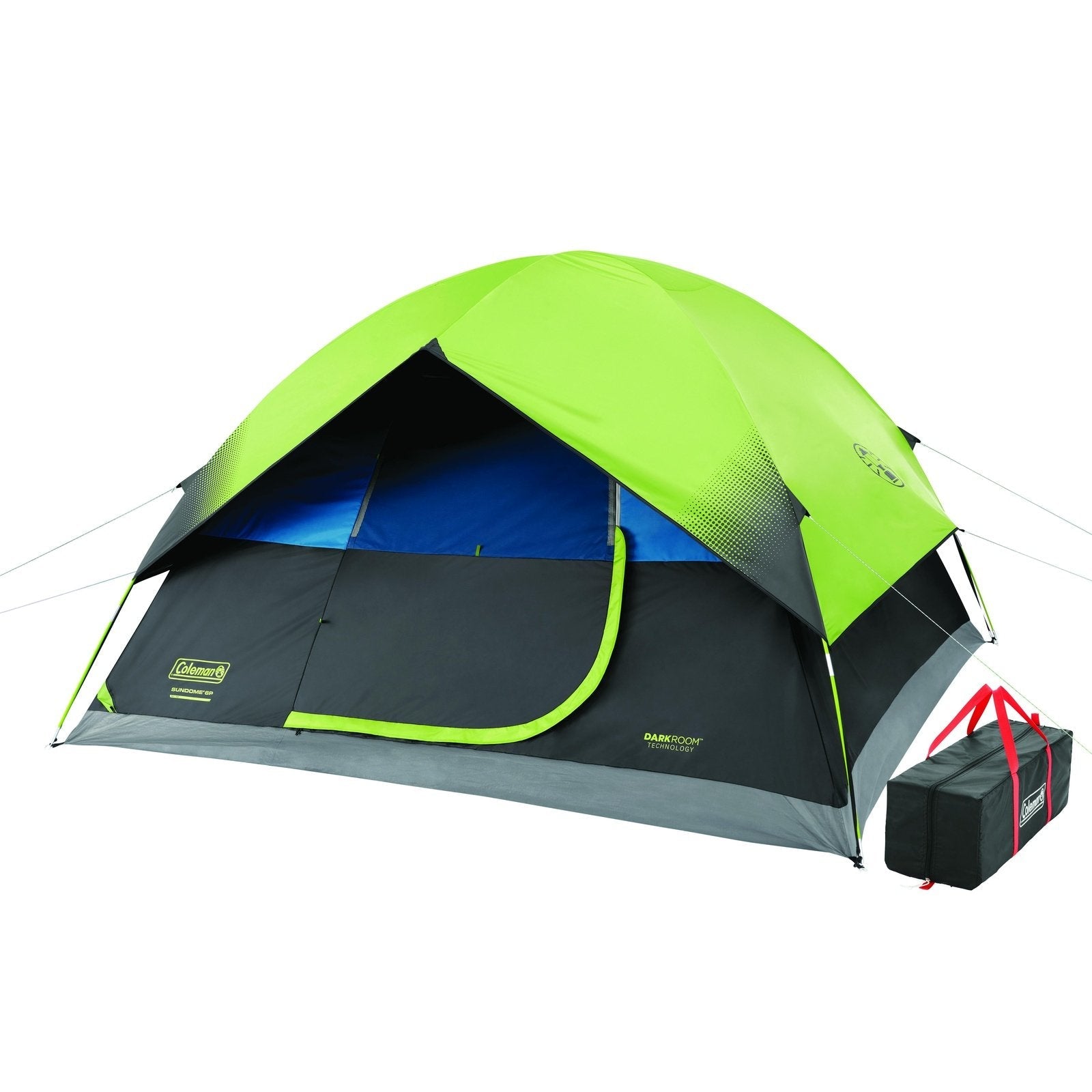 6-Person Dark Room Sundome Tent Tents by Coleman | campsifu