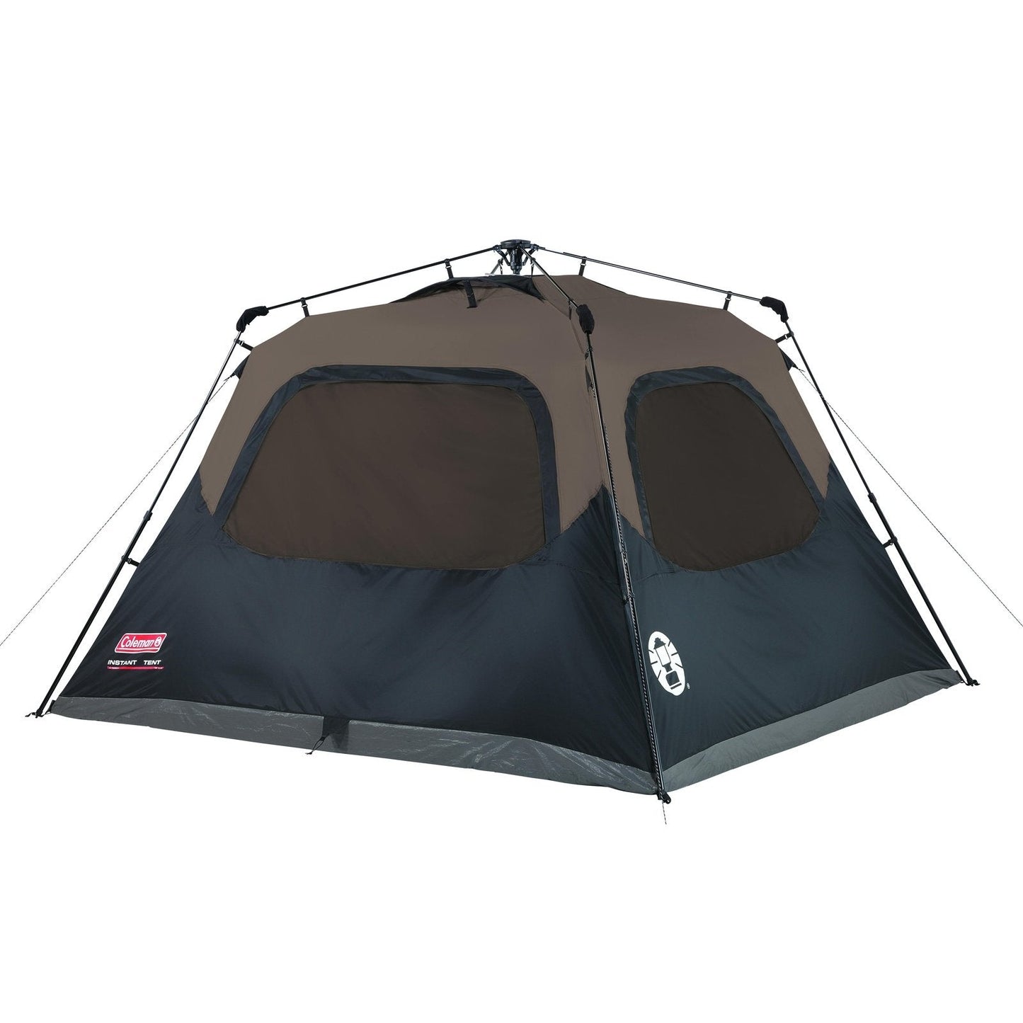 6-Person Instant Cabin, Black/Grey Tents by Coleman | campsifu