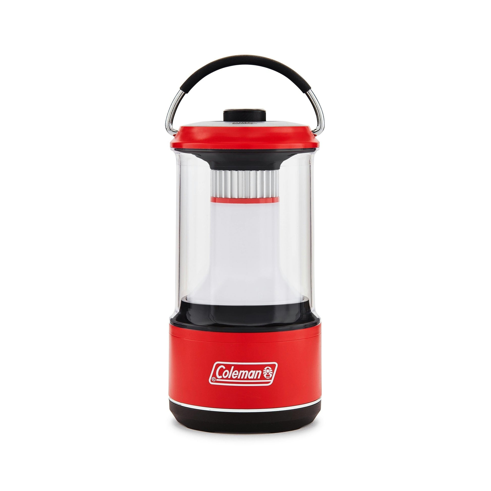 600 Lumens LED Lantern with BatteryGuard™, Red Lanterns by Coleman | campsifu