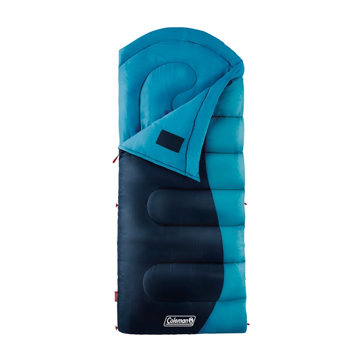 Montauk 40°F Big & Tall Contour Sleeping Bag, Ocean