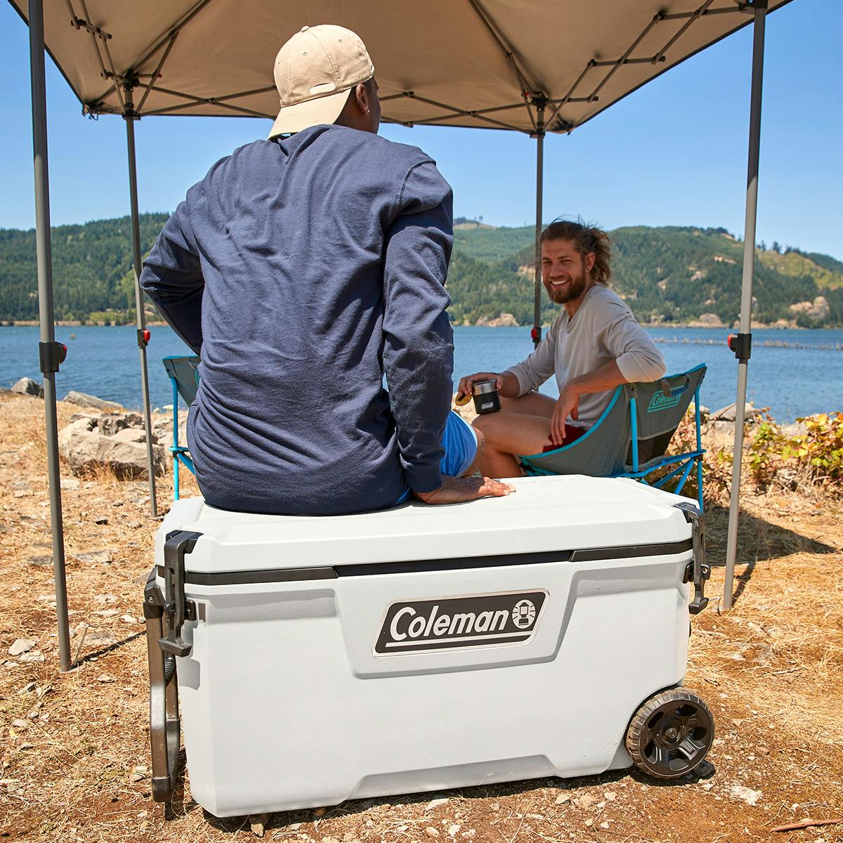 Convoy™ Series 100-Quart Cooler With Wheels