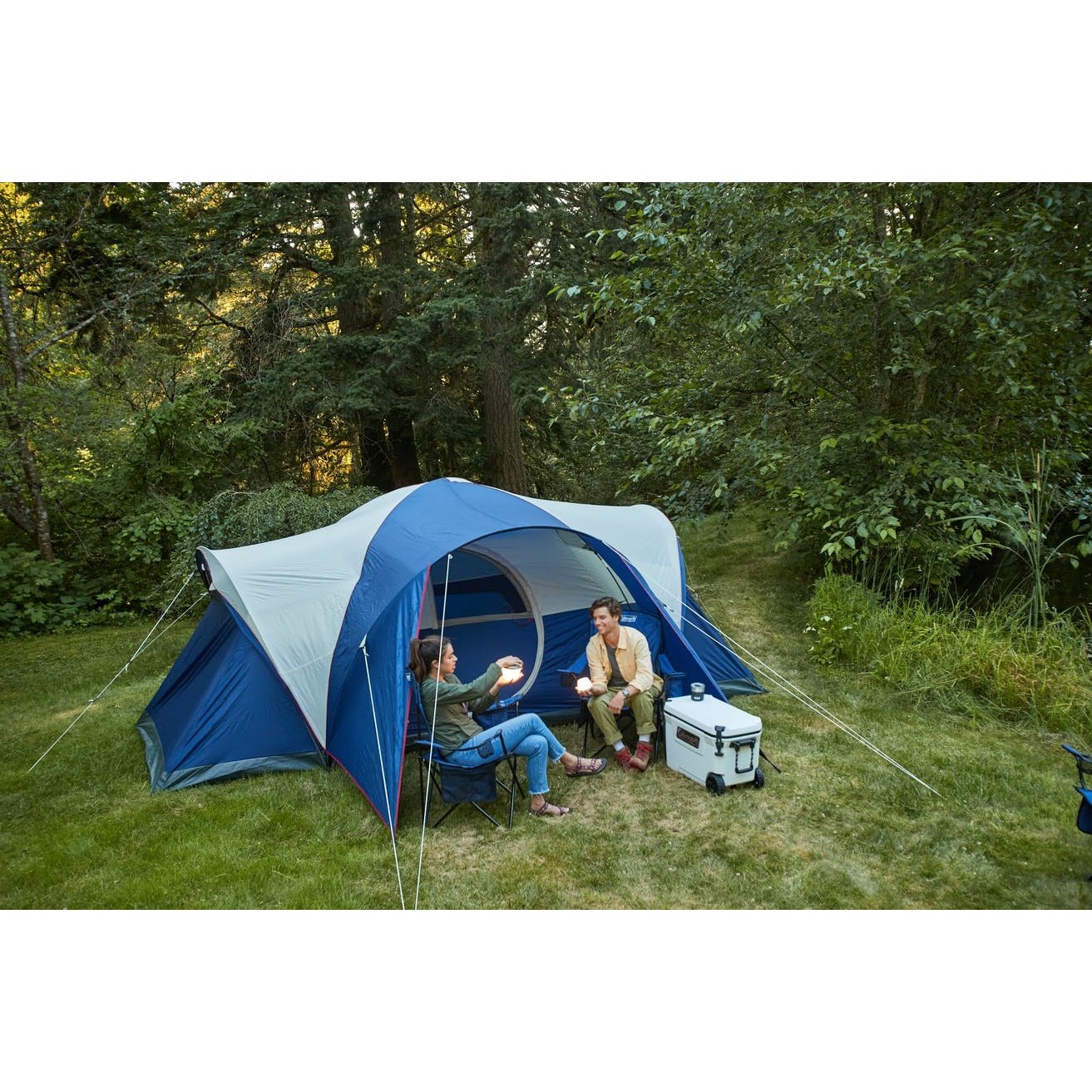 8-Person Elite Montana™ Cabin Camping Tent Tents by Coleman | campsifu